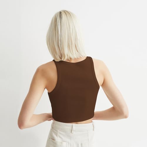 Image of KERI PERRY Tops for Women Crop Top for Women's Tank Activewear Tee Sports Western Casual Cotton Camisole Pack of 3 Combo