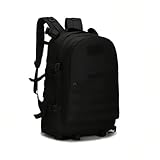 WQCMH Mochila escolar para mujeres, mochilas de viaje casual para chicas adolescentes mochila ligera para la universidad(negro)