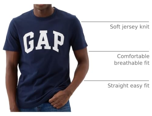 Image of Gap Mens Everyday Soft Logo Tee