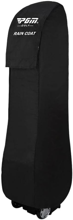 CALANDIS® Golf Club Bag Travel Sports Cover Waterproof Fabric Case Rain Cover Black | Golf Club Bags | Golf Clubs & Equipment | Golf