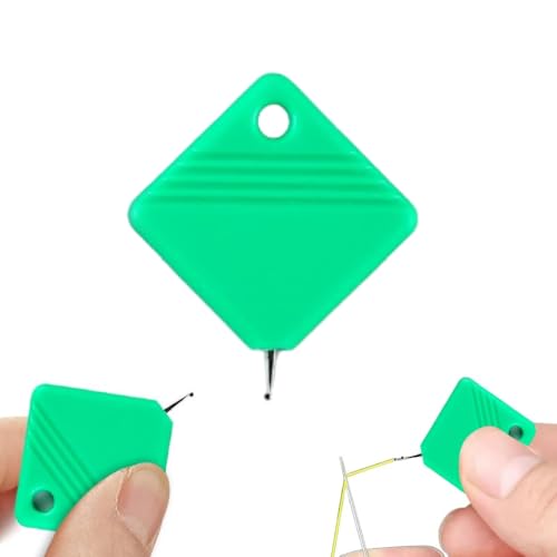 Image of Automatic Needle Threaders for Hand Sewing, 2025 Upgrade Embroidery Floss, Sewing Machine Needle Threader, Sewing Supplies Tool, Fits All Needle Sizes (1, Green)