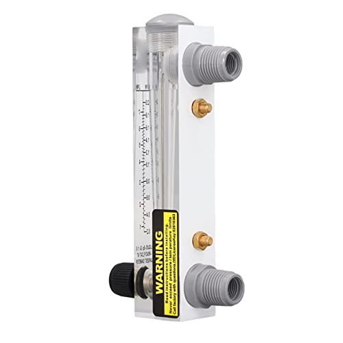 Débitmètre pour eau et liquide acrylique 0,2-2 GPM vertical sur panneau - 2
