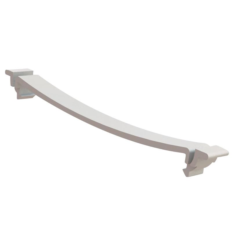 Essentra, FCCS-4, Flat Cable Clip - - Maximum Panel Thickness - 1.6 mm (0.062 in) (500 Item/s)