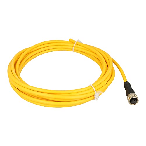 PILZ 630311 4 AMP, 5 PINS, 5M Length, Cable Assembly, Female, IP68 Protection Class, Order NO: PSEN OP Cable AXIAL M12 5-Pole 5M, PUR, UNSHIELDED, with A Straight M12 Connector