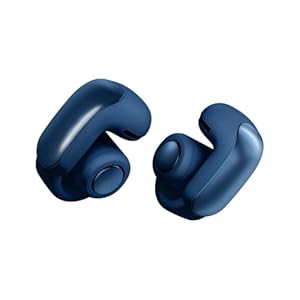 Bose Ultra Open Earbuds mit Bluetooth und OpenAudio Technologie, Clip On Kopfhörer, kabellose Open Ear Earbuds, immersive Audio, bis zu 48 Stunden Akkulaufzeit, Mondblau - Limited Edition