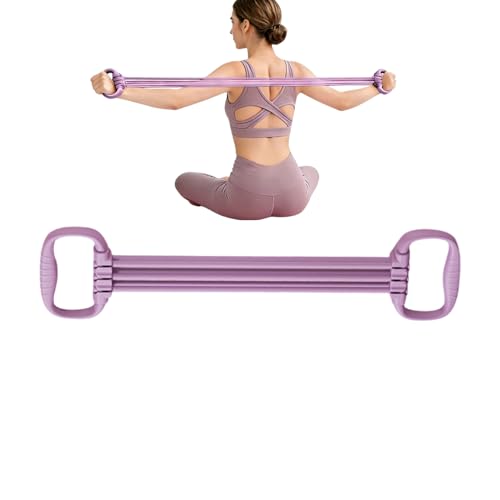 Gomas de fitness con asas – Equipo de entrenamiento, bandas elásticas con asas, para playa, gimnasio, universidad, dormitorio, casa, yoga, exterior