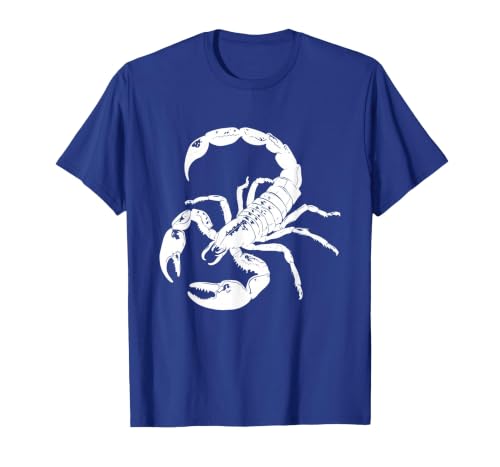 Scorpion Graphic T-Shirt, Men, Royal Blue, Large