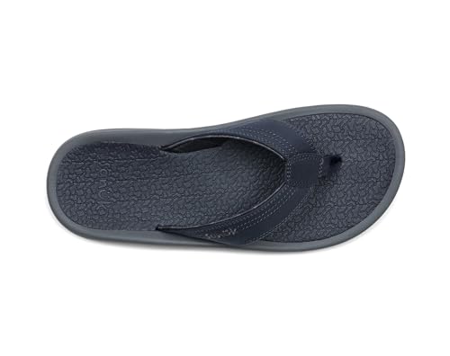 Image of Sanuk On the Rocks Men's Beach Sandals | Flip Flops for Men | Quick Dry Flip-Flop Slides | Supportive & Lightweight | Arch Support Footbed