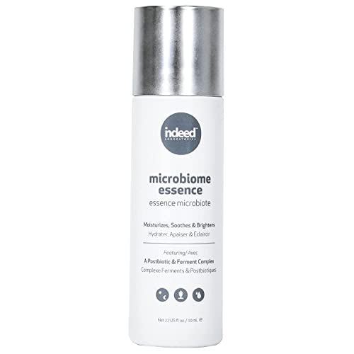 Indeed Labs Microbiome Essence Postbiotic and Ferment Complex, Moisturizing Facial Essence for Hydrated Skin