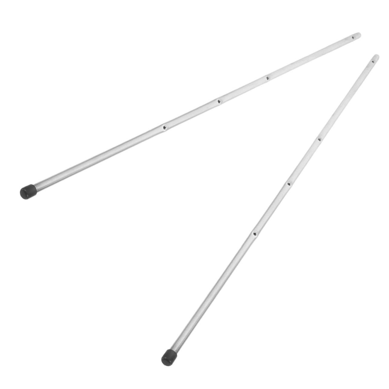 WOONEKY 2pcs Foosball Pole Foosball Telescopic Rods Foosball Table Accessories Soccer Machine Part Soccer Machine Pole Foosball Table Parts Metal Rod Iron Football Child Component