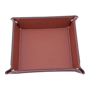 Stylish and modern design that complements any home or office decor. Made from high-quality PU leather, ensuring durability and easy maintenance. Collapsible feature allows for easy storage when not in use, saving space. Perfect for organizing keys, ...