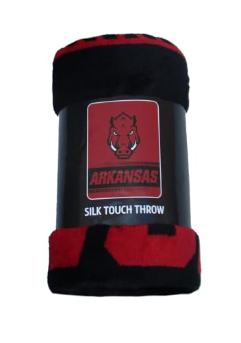 VF Arkansas Razorbacks Fleece Throw Blanket 45" x 60" Team Colors (Maroon)