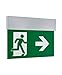 Produktbild LEDVANCE LED Notausgangsleuchte | Wand- und Deckenleuchte | Inklusive 4 Sicherheitszeichen (Links, Rechts, Oben, Unten) | EMERGENCY EXIT SIGN HB 27M