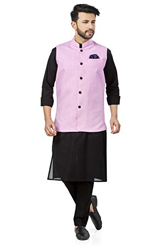 Image of Mens KURTA PYJAMA KOTI SET