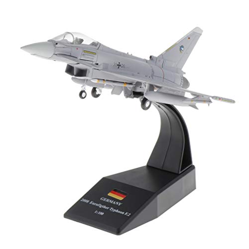 Avión de combate EF2000 militar 1/100 el regalo para coleccionistas 4