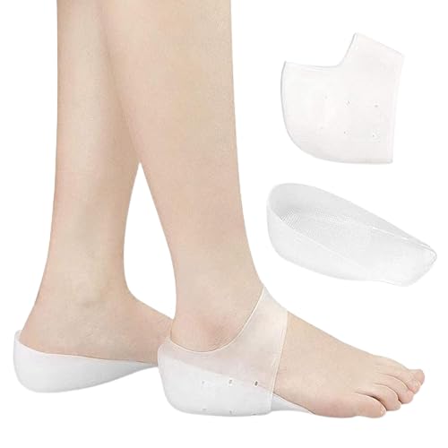 Invisible Height Increase Shoe Insoles Air Cushion 3cm Make You Taller,Supportive Comfort Dry Hard Cracked Heels Repair Cream Foot Care Ankle Support Cushion-For Men And Women