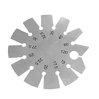 Winkellehre, Schrägwinkellehre aus Edelstahl für Klingen, Scheren, Hobel