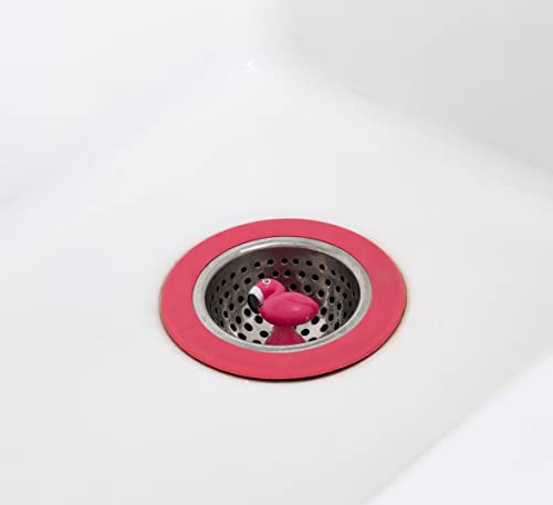 Flamingo Sink Strainer, Pink - Image 3