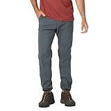 Länge: Knöchellang All Terrain Gear by Wrangler Men\'s Convertible Trail Jogger Pants, Iron Gate, W42 / L34