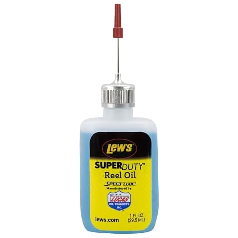 Lew's (SDRO1) Super Duty Reel Oil, 1-Ounce, Multi-Purpose Lubricant for Reel Bearings, Bushings, and Shafts Cover