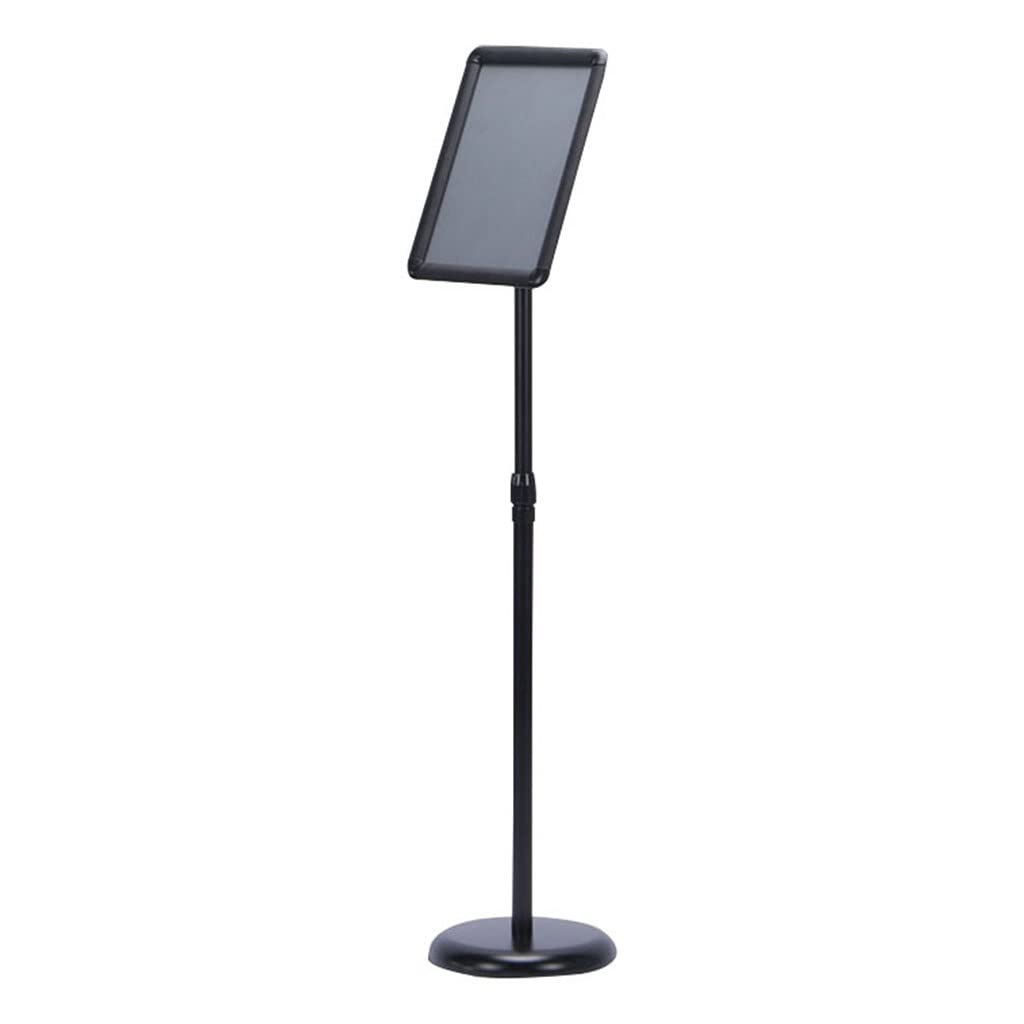 Soporte de exhibición A4 negro, reutilizable, marco de seguridad para bodas, eventos, publicidad, escaparate, versátil y duradero, soporte para carteles de promociones