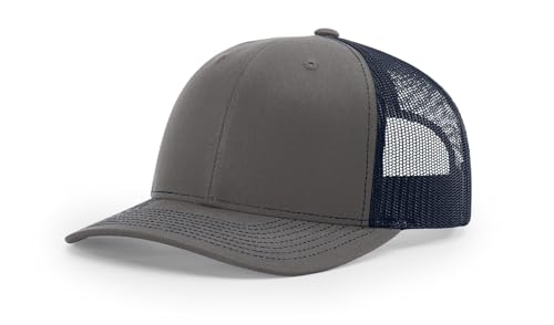 Image of Richardson 112 Trucker Hat - Premium Blank Baseball Cap, Adjustable Snapback Hat - Structured Six Panel Richardson Blank Hats
