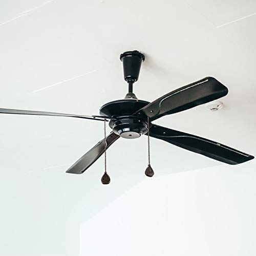 Image of 4 Pieces Ceiling Fan Pull Chain Extender Ornament 12 Inch Ceiling Pull Chain Extension Classic Drop Shaped Pendant Beaded Ball Cord for Fan Light lamp Decorative with Connector(Red Bronze)