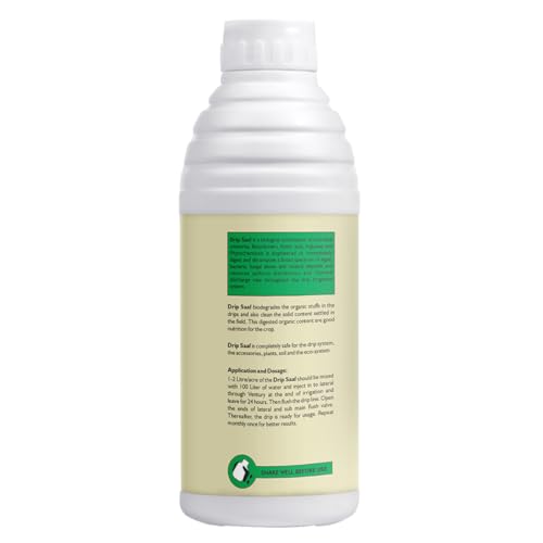 Image of Utkarsh Drip Saaf | Eco Friendly Product For Cleaning Drip System | Biodegrades Organic Stuffs in the Drips | 1 Liter; Pack of 1
