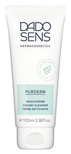 DADO SENS PURDERM Waschcreme 100ml, Porentiefe Reinigung FĂĽr Unreine Haut