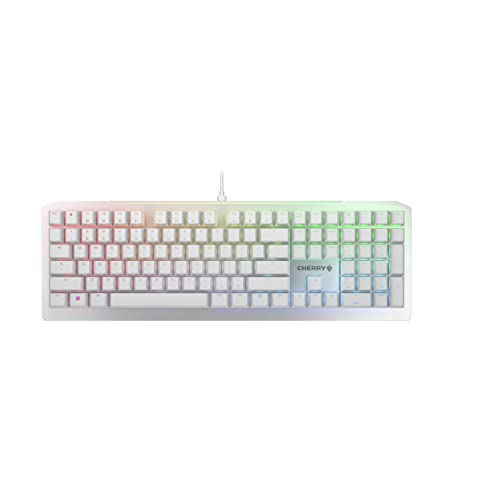 Cherry MV 3.0 Viola Wired Mechanical Gaming Keyboard. RGB Backlight with Cross Linear Viola...