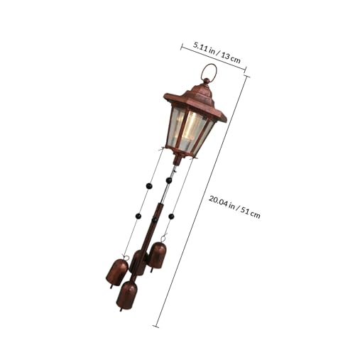 Carillon éolien pour jardin extérieur lampe solaire étanche et éclairage de véranda - 3