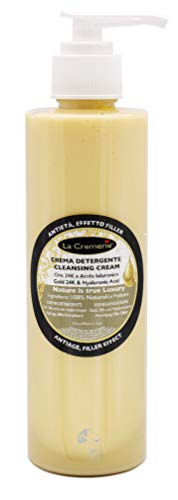 Crema detergente Oro 24k & Acido Jaluronico - Antietà, Effetto Filler - La Cremerie - 200ml