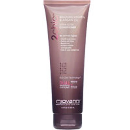 Preisvergleich Produktbild 2 Stück x Giovanni Hair Care Produkte Klimaanlage 2 Chic Keratin und Argan 24 Fl Oz