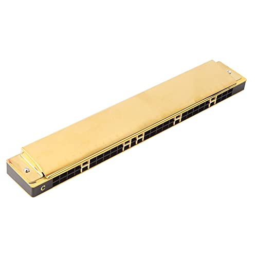 Harmonica, C Key Harmonica 28 Trous Harmonica de Type Polyphonie à Large Gamme avec Plaque de Couverture en Acier… - Les Beatles, Paul McCartney, John Lennon, RIngo Starr, George Harrison Harmonica, C Key Harmonica 28 Trous Harmonica de Type Polyphonie à Large Gamme avec Plaque de Couverture en Acier… – Image 3