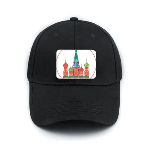 Casquette de baseball Moscou noire pour vos sorties décontractées