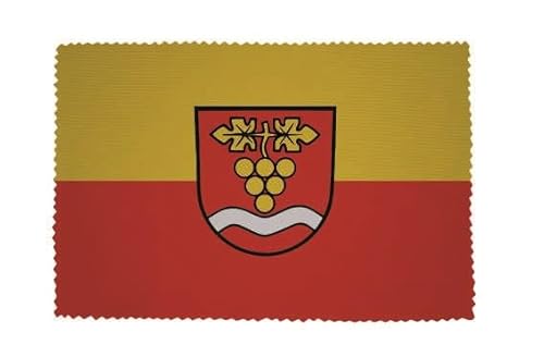 U24 Brillenputztuch Obersulm Fahne Flagge Glasreinigungstuch Microfasertuch