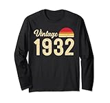 Photo Gallery vintage style born in 1932 magliette retro 90th birthday maglia a manica Photo Gallery vintage style born in 1932 magliette retro 90th birthday maglia a manica
