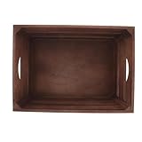 Solides et robustes : ces grandes caisses en bois sont conçues pour supporter de lourdes charges, ce qui en fait des paniers de rangement fiables pour le transport et la présentation, minimisant les risques de dommages aux objets lors de leur utilisation. caisses en bois vintage, caisses en bois de style campagnard
