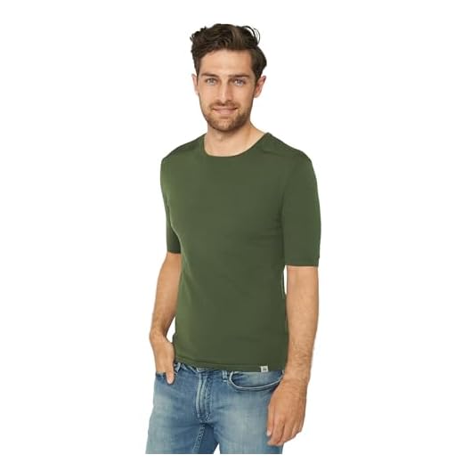 Men's Merino T- Shirt 1 pack 3XL Green 1-pack