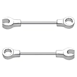 FLOGWE 14G Wrench Barbell Nipple Ring 316L Stainless Steel Body Piercing Jewelry for Women and Men