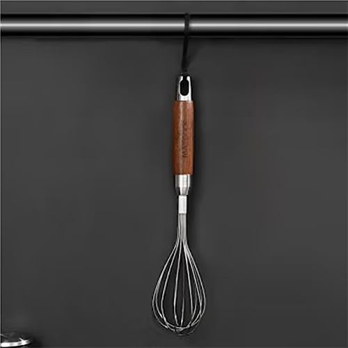 卵泡立て器 ステンレス鋼ハンド泡立て器ベーキングツール 28.2x5.5cm 家庭用