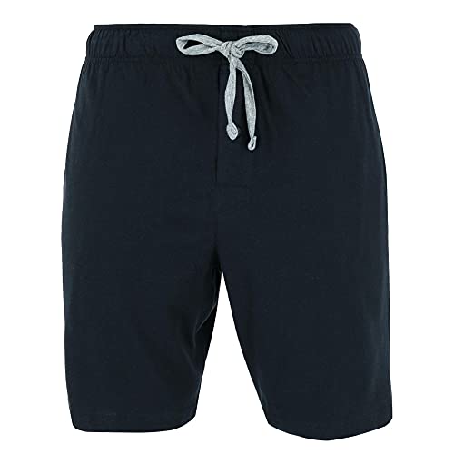 Hanes Men's Big & Tall Knit Pajama Lounge Short with Side Pockets