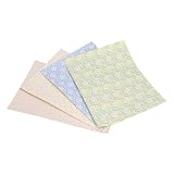 Papel de Pared para Casa de Muñecas, Escala 1:12, Papel de Pared para Casa de Muñecas, 4 Hojas, Diferentes Patrones, Preciosas Miniaturas, Papel Pintado para Casa de Muñecas,