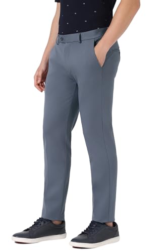 Image of Peter England Men's Slim Work Utility Pants