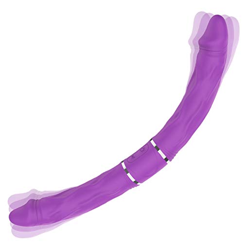 LOVEZ Vībrạdórés Cóṋsòlạdøréș Ŝexụaleş Mujer Reạlîstạș 35 cm, Peņe de Doble penetración,...