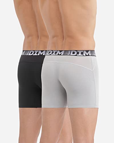 Calzoncillo boxer largo Dim 3D Flex Air de algodon transpirable de hombre 3