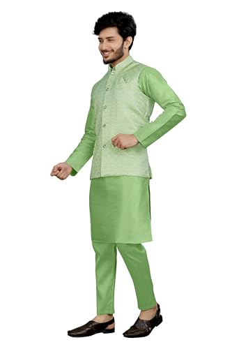 Image of Trustous Traditional Men's Kurta Koti Set (3 PCS SET)