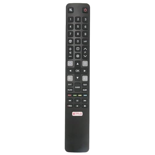 Image of BLACKSHEEP Television Remote Control Compatible for TCL Smart LED LCD HD TV with Netflix Function-(Old Remote Must be Exactly Same)- Black