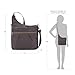 Travelon Anti-Theft Signature 3 Compartment Crossbody Bag