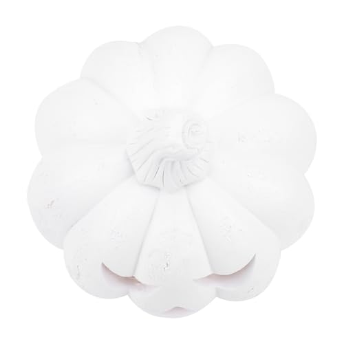 Support de lumière citrouille EMUKOEP en résine avec breloque - 4